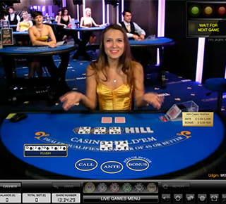 Live Casino Game at William Hill